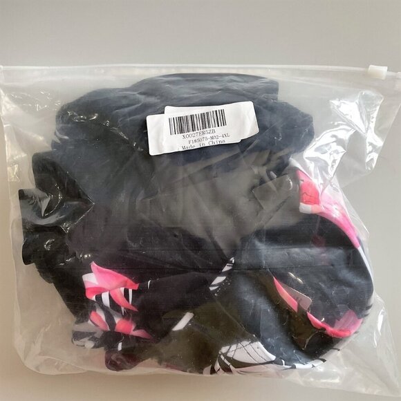 TROPICAL HIGH WAIST 2 PIECE BIKINI SWIMSUIT (RUNS SMALL) - Picture 15 of 15